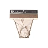 CoffeeSock ColdBrew Filter - GOTS Certified Organic Cotton Reusable Coffee Filter (CB64-01)