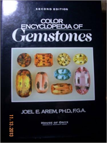 Color Encyclopedia Of Gemstones Joel E Arem 9780412989117 Amazon Com Books