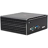 Jetway JBC311U93W-2930-B Intel Celeron Bay Trail N2930 Fanless NUC Barebone with 2xHDMI/2xGbE LAN/1xCOM/Wi-Fi Components Other, Black