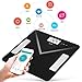 Uten Smart Scale for Body Weight, Digital Bathroom Weighing Wireless Scales with Body Fat and Water Weight for People, Bluetooth BMI Electronic Body Analyzer Machine with Smartphone App, 400lb, Pink