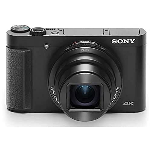 Sony DSC-HX99 Kompaktkamera (7,5 cm (3 Zoll) Touch Display, 24-720mm Brennweite, 5-Achsen Bildstabilisator, 4K Video, Augen-Autofokus) schwarz