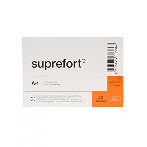 A-1 Suprefort - Pancreas Peptide Bioregulator 20 capsules A-1 Suprefort - Pancreas Peptide Bioregulator 20 capsules