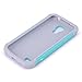 S4 Mini Case, LK [Drop Protection] Shock Absorption Hybrid Dual Layer Armor Defender Protective Case Cover for Samsung Galaxy S4 Mini (Mint)