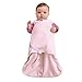 HALO SleepSack Micro-Fleece Swaddle, Soft Pink, XX Small