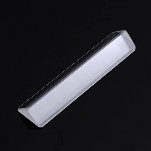 Ningyi683 K9 Optical Glass Right Angle Reflecting Triangular Prism For Teaching Light Spectrum