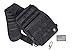 Tactical Sling Bag for Men – One Strap Military American Flag Backpack – Outdoor Military Tactical Backpack (Black, Small)