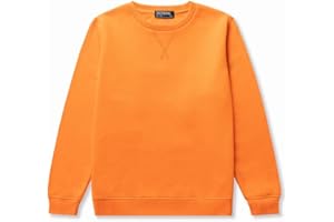 DOTDOG Unisex Youth Soft Brushed Fleece Basic Crewneck Pullover Sweatshirt for Boys or Girls (Age 3-12 Years)