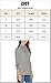 ZJCT Women Turtleneck Top Stripes Tee Casual Blouses Long Sleeve T Shirts
