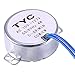 Synchronous Synchron Motor,Turntable motor withwith 7mm/0.275in Flexible Coupling Connector,110V motor, 50/60Hz AC 100~127V 4W 5-6RPM/MIN CCW/CW For Hand-Made, School Project, Model(5-6RPM)- (4PCS)