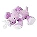 Nookums Paci-Plushies Hippo Shakies - Pacifier Holder and Rattle (2 in1) (Plush Toy Includes Detachable Pacifier, Use with Multiple Brand Name Pacifiers)