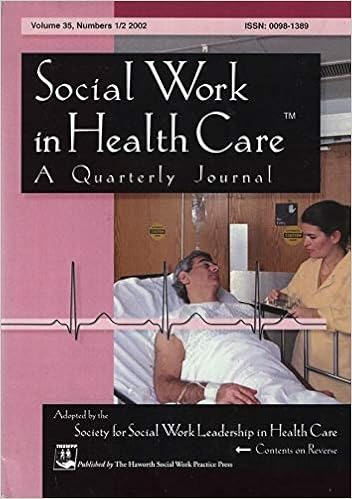 Social Work In Health Care A Quarterly Journal Volume 35 - 