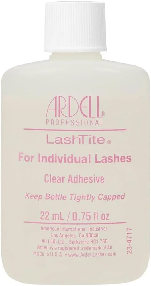 Ardell Professional Lashtite For Individual Eyelash Clear Adhesive 22ml / 0.75 fl.oz.