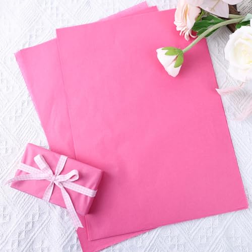 Shindel 330 Sheets Tissue Paper for Gift Bags, Red Tissue Paper Bulk 14 x 10 inch Gift Wrapping Paper for DIY Crafts Gift Box Wrapping