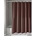 InterDesign Waterproof Shower Curtain/Liner in Chocolate