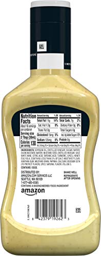 AMAZON GROCERY, HONEY MUSTARD DRESSING, 16 FL OZ