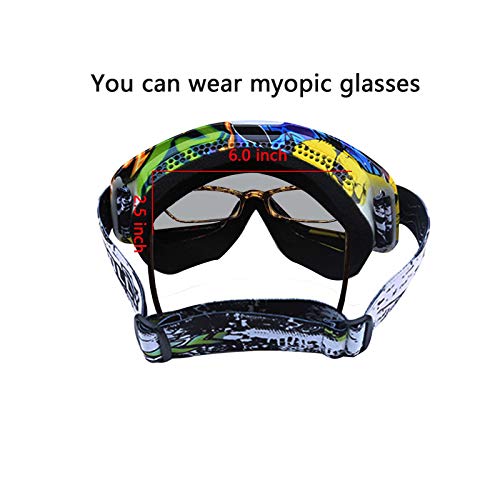 2 Motorcycle+Goggles+Motocross+Protection+Shatterproof