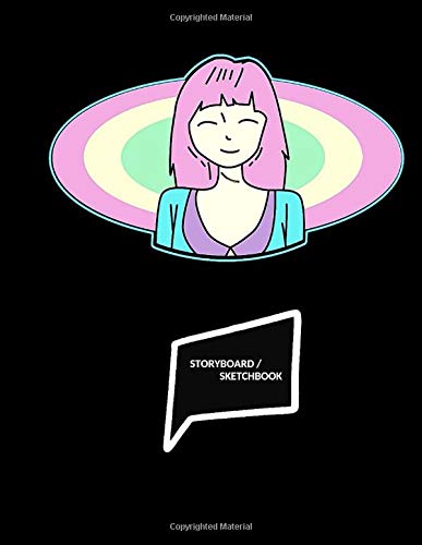My Anime Manga Planet Storyboard I 8 5 X 11 110 Blank Comics Action Pages I Drawing Your Own Comic Book For Japanese Lover I For Girls Teens Script I