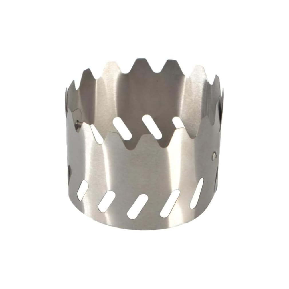 Ultralight Alcohol Stove Windscreen & Pot Stand – 2-in-1 Camping Stove Rack Wind Shield for Backpacking, Hiking & Outdoor Cooking – Portable Durable Stove Support