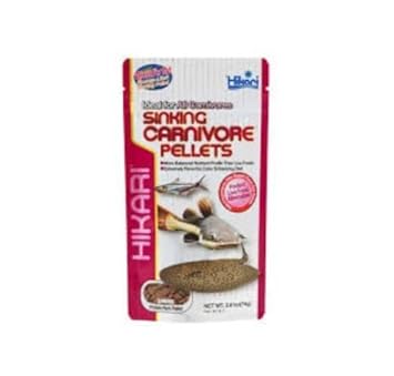 Hikari Sinking Carnivore Pellets 74g 2x74g Or 1kg Catfish