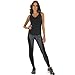 Gillberry Women Sports Trousers Athletic Gym Workout Fitness Yoga Leggings Pants (S, Gray)