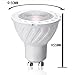 PEPLUX 6W LED GU10 Bulbs, 50W Halogen Bulbs Equivalent, High Efficiency 100Lumen/W, 600lumen, Ra>80, 40deg Beam Angle, Pack of 4 Units, 3 Years Warranty