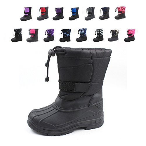 Skadoo Boys Snow Goer Boots - Black, 6 Youth