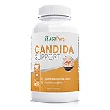 Candida Cleanse: Yeast Infection Treatment and Detox with Herbs, Antifungals, Enzymes, Acidophilus, Caprylic Acid Oil, Black Walnut and Probiotics: Kills Candida and Prevents Reoccurrence