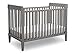 Serta Mid Century Modern Classic 5-in-1 Convertible Baby Crib, Grey