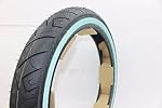 Shinko 777 Whitewall Front Tire - 100/90-19 61H/Whitewall