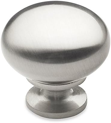 Richelieu 10-Pack Round Knob in Brushed Nickel