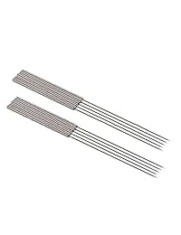 Kit de limpieza de boquillas de acero inoxidable para impresora 3D, agujas de 0.016 in y pinzas, juego de 11 brocas de filamento limpiador de filamentos de acero inoxidable
