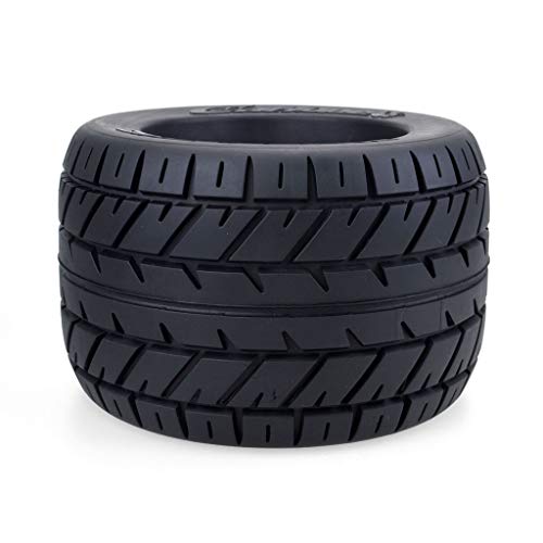 Cuasting 4 StüCk 165Mm Felge und Reifen für 1/8 LKW HSP HPI E-MAXX E-Revo ZD Racing RC Auto Zubeh?R – Bild 5