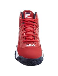 Fila Men's MB Leather Retro High-Top Basketball Trainers Shoes Sneakers