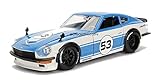 Jada 1: 24 W/B - Metals - JDM Tuners - 1972 Datsun 240Z #53 Blue