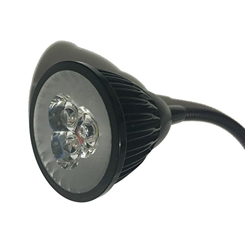 image for Item4ever® Large led-3 table clip 3W Sewing & Tasking Led Light 110v 