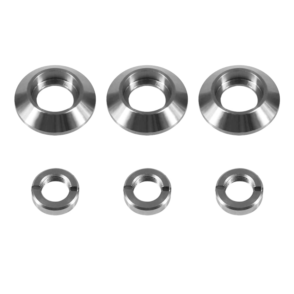 Photo 1 of Dashboard Switch Bezel Nut Set Fits for 1972-1986 Jeep CJ5 CJ7 CJ8 987911 4000056
