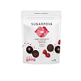 Sugarpova Dark Chocolate Raspberry Truffles 6 Count