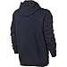 Nike Men's Sportswear Club Pullover Hoodie, Obsidian/Obsidian/White, Medium