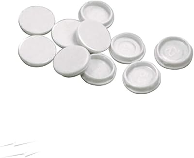 Nexus Pack of 10 Spare Screw Caps for Mains Wall Outlet Sockets
