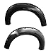 Fender Flares Fits 2009-2014 Ford F150 | Pocket Rivet Style ABS Smooth Black Pocket Rivet Added-on Bodykit by IKON MOTORSPORTS | 2010 2011 2012 2013