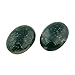 Mutilcolor 12pcs 10x14mm Oval Teardrop Random Color CAB Cabochon Beads Crystal Stone Wholesale for Jewelry Making(No Holes)
