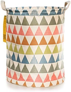 Guurachi Fabric Foldable Round Laundry Basket Hamper Closet Storage Bin Bag 4050cm (STYLE 02)