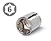 TEKTON 1/4-Inch and 3/8-Inch Drive Socket Set, Inch/Metric, 6-Point, 3/16-Inch - 3/4-Inch, 5 mm - 19 mm, 45-Piece | 13501