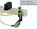 BreaDeep New USB Rechargeable Battery Super Revolutionary 3000 Cycle 18650 Lithium/Li-ion Battery for Toys,Remote Controls,Appliances & other Electronic Devices Need to Replace Batteries- 1 Pack (Green+Black)