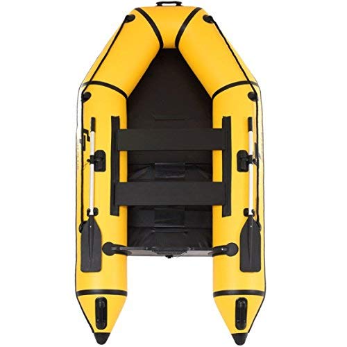 Buy Goplus 2 or 4Person Inflatable Dinghy Boat Fishing Tender Raft Deep Bottom and Trolling