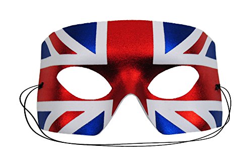 Verona Union Jack Men's Masquerade Mask