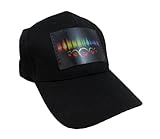 Acc4u Dj LED Flashing Sound Activated Multi Color Speaker Rave Light up Disco Hat Cap
