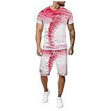 Men's Summer 2 Piece Outfits, Casual Tracksuits