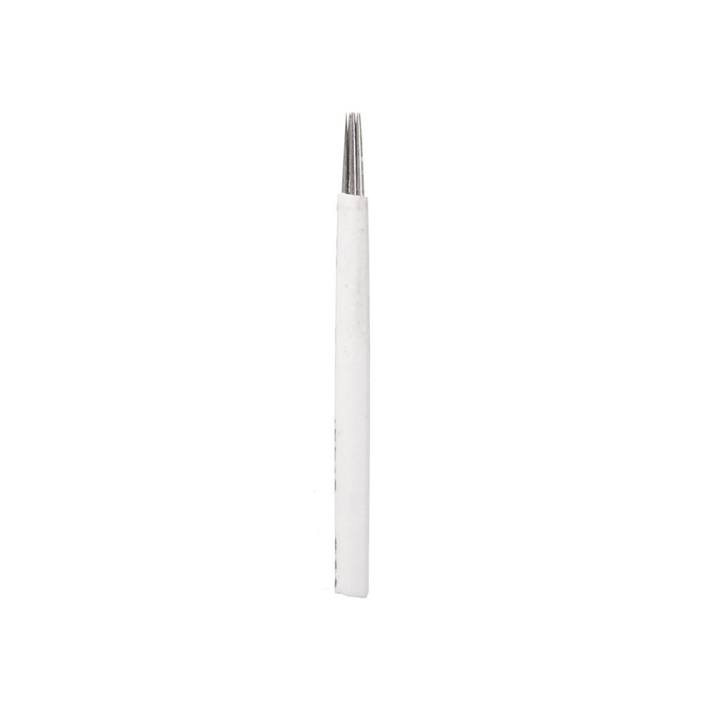 50 pieces Yoomay Permanent Makeup Eyebrow Microblading Needle For Fog Embroidery Blades Needles for Manual Supplies (Round 9)