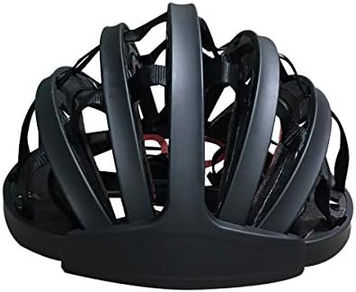 XHSPORT Ultralight Road Cycling Helmets Foldable Helmet for Bike Bicycle Helmet Adjustable for Adult Men Women (Silver)